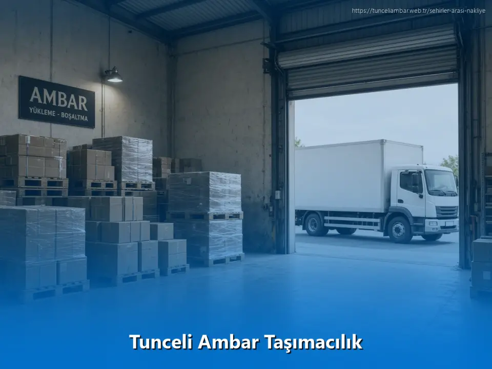 Tunceli Ambar Taşımacılık
