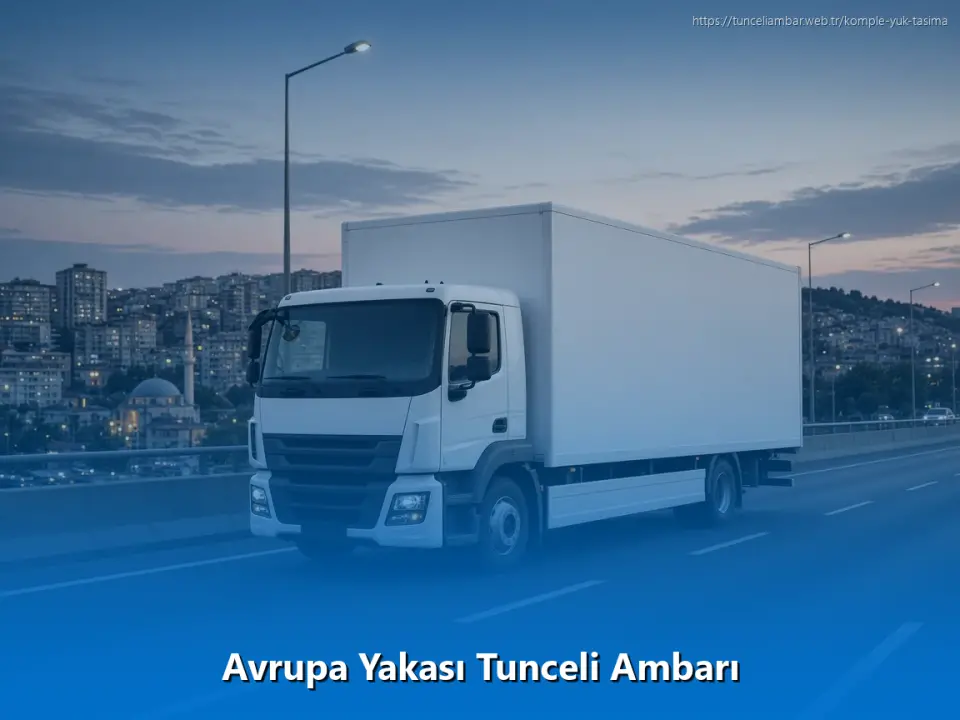 Avrupa Yakası Tunceli Ambarı
