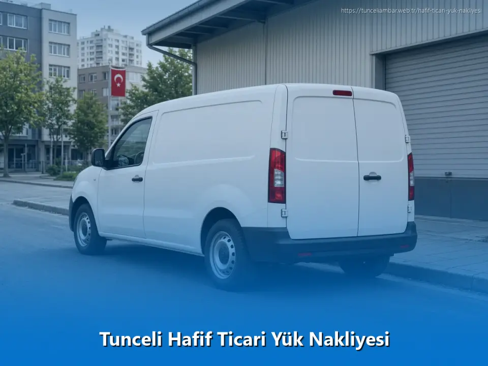 Tunceli Hafif Ticari Yük Nakliyesi