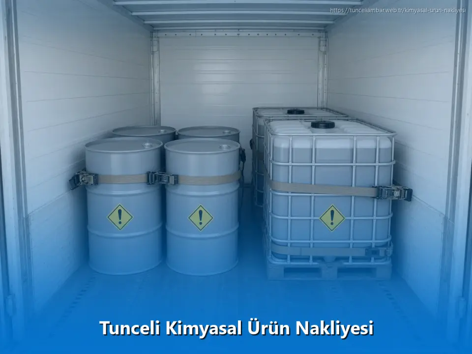 Tunceli Kimyasal Ürün Nakliyesi